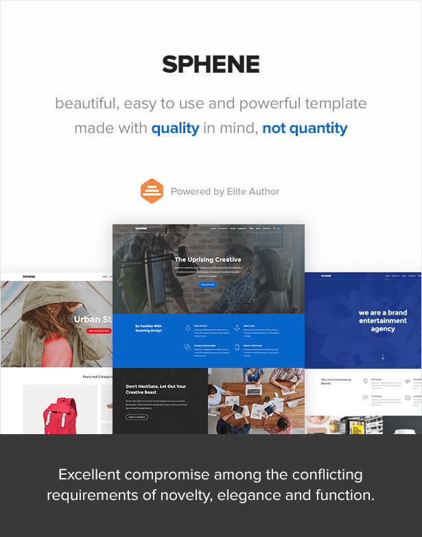 Sphene - Templat HTML Perusahaan, Agensi, Fotografi, Satu Halaman, dan Toko - 3