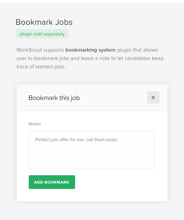 ws bookmark jobs 07 - WorkScout - Job Board WordPress Theme